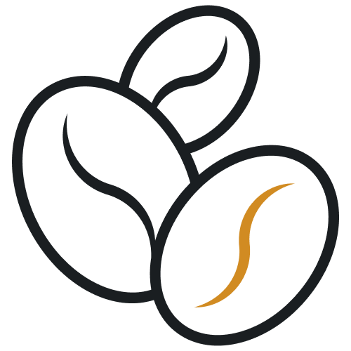 Selected coffee beans